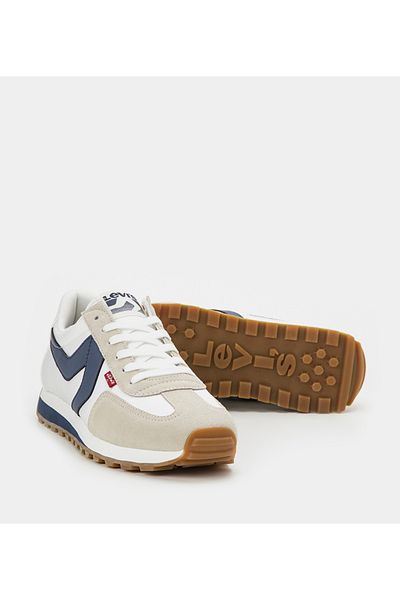 Levi's Mens White Casual Sneakers