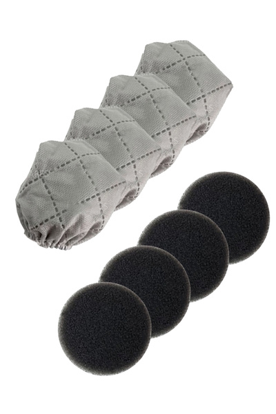 Marketto فاكير داركي فيوليت مكنسة كهربائية عمودية كيس غبار وفلتر 4 قطع