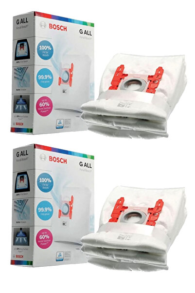 Marketto أكياس غبار بوش BSG 7000، 8 قطع، جميع الأحجام (علبتان)