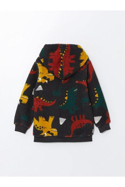 LC Waikiki LCW Kids Baskılı Bisiklet Yaka Uzun Kollu Baskılı Erkek Çocuk Sweatshirt