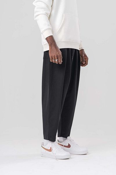 go gang own Duncan Elastic Waist Pleated Loose Band