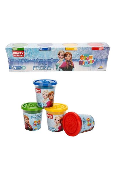 Sunman 1873 Crafy Frozen 4-Pack Play Dough 560 g