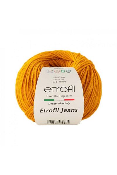 Etrofil Jeans Amigurumi Σχοινί Πλεκτό Χειροποίητο Σχοινί 50 γρ. 030
