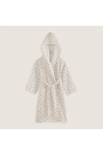 Chakra Goose Müslin Bornoz Ekru