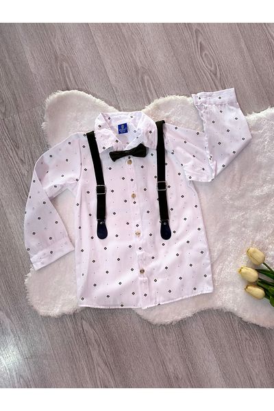 EGELİMODA Boy's Groom Suit with Bow Tie