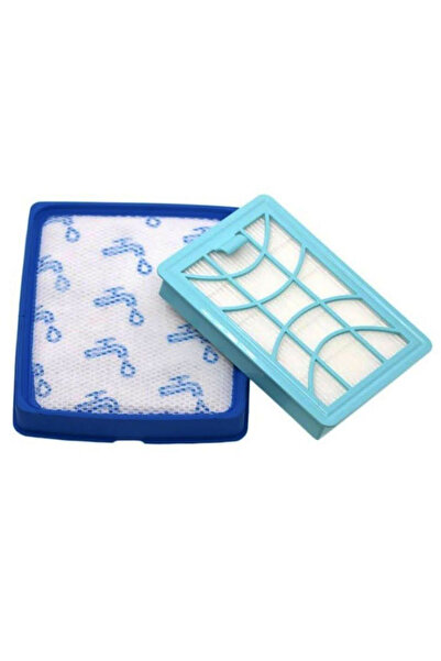 Marketto مجموعة فلتر هيبا / فلتر الحجرة المتوافقة مع المكنسة الكهربائية فيليب...