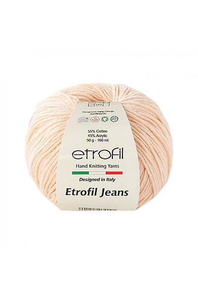 Etrofil Jeans Amigurumi Σχοινί Πλεκτό Χειροποίητο Σχοινί 50 γρ. 008