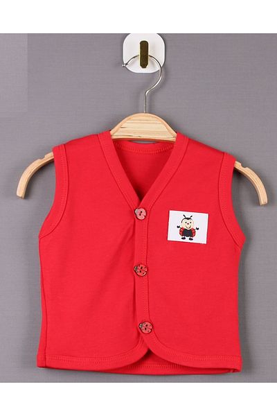 neocotton Cotton Combed Baby Kids Buttoned Vest