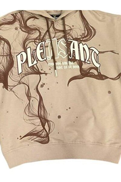 Zekids Момчешка суитшърт с качулка и батик мотив