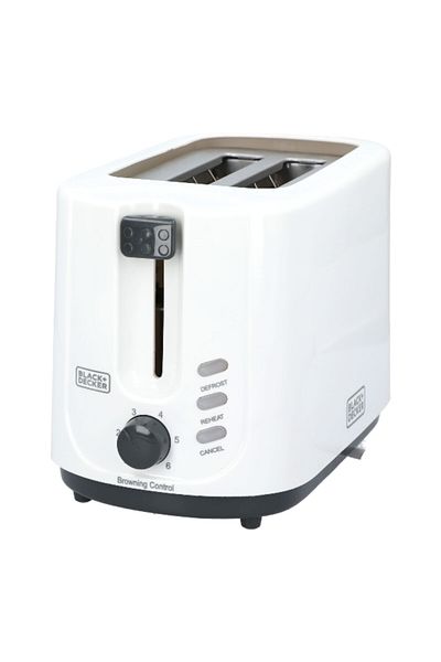 Black&Decker محمصة الخبز Cool Touch بقوة 750 واط ومزودة بشريحتين