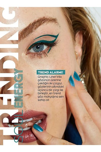 AVON Graphic Liner Sharp Tip Liquid Eyeliner Burnt Umber