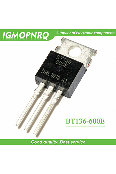 Choice 10pcs/lot BT136 series BT136-600E 600E TO-220 Triac 800V / 4A / 5W new...
