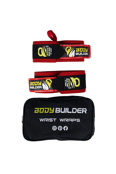 Body Builder Power Pumped Wrist Wrap, 1 Piece