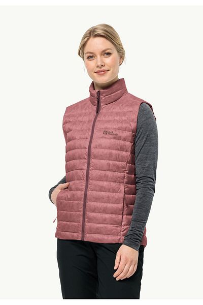 Jack Wolfskin سترة نسائية من Pilvi Down - أحمر معدني، موديل 1207771 -J0127