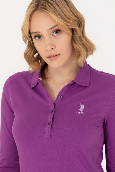 U.S. Polo Assn. Women's - Violet Polo Collar Sweatshirt 50276999 -Vr203