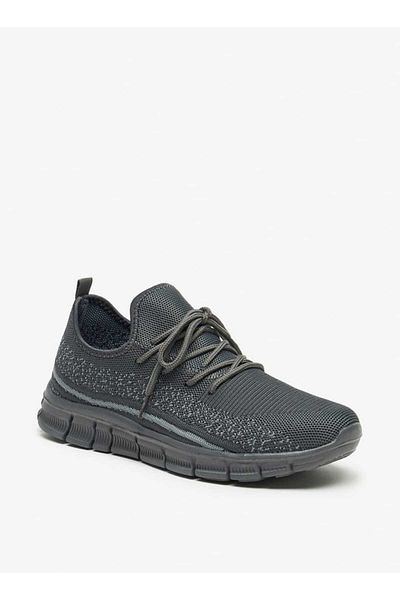 Oaklan by Shoexpress Textured Shoes with Lace-Up Closure
