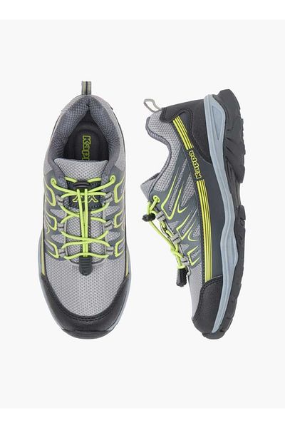 Kappa Boys' Lace Detail Sports Shoes with Adjustable Cord Lock Closure