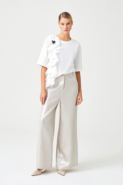 Jus De Pommes BEJ PARLAK DOKULU PALAZZO PANTOLON