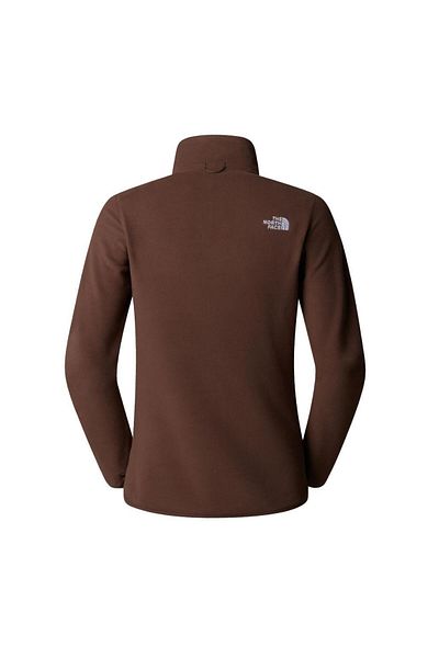 THE NORTH FACE W 100 GLACIER FZ Dámský celopropínací fleece NF0A855O1OI1 Hnědá-S