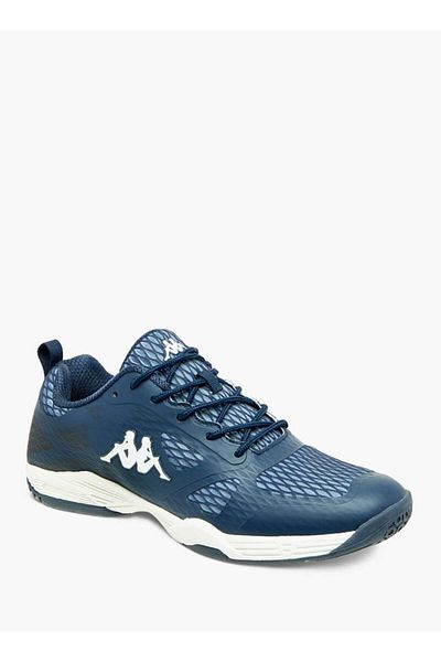 Kappa Men's Textured Lace-Up Sports Shoes with Pull Tabs