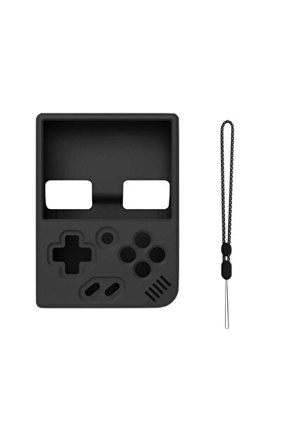 ALLOYSEED غطاء حماية من السيليكون الأسود لجهاز MIYOO Mini Plus / Mini Gaming ...