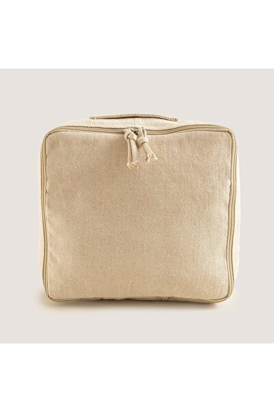 Chakra Juco Iç Cepli Kozmetik Çantası 40 X 30 X 13 Cm Natural