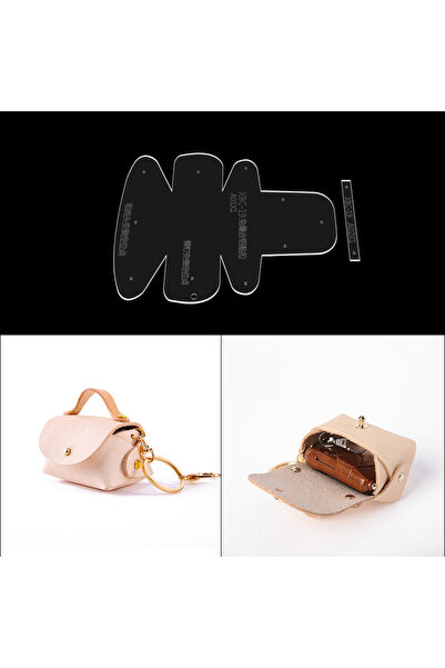 Choice قالب XBC-19 YOMDID لصنع محفظة نقود معدنية من الجلد، قالب أكريليك، حقيب...