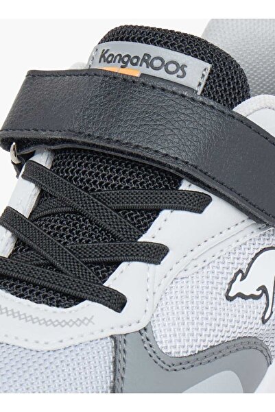 Kangaroos Boys' Panelled Lace Detail Sports Shoes with Hook and Loop Closure