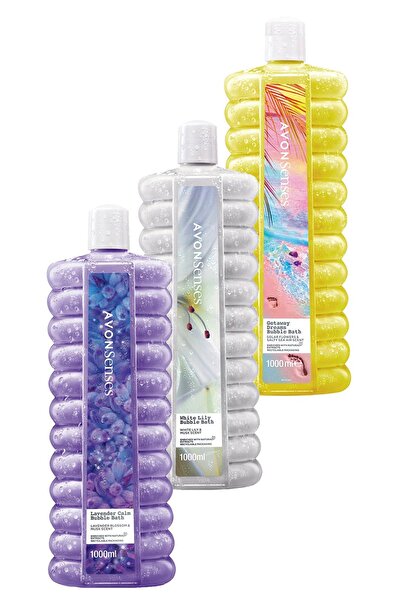 AVON Senses Zambak Lavanta Deniz Tuzu Ve Güneş Çiçeği Kokulu Banyo Köpüğü 100...