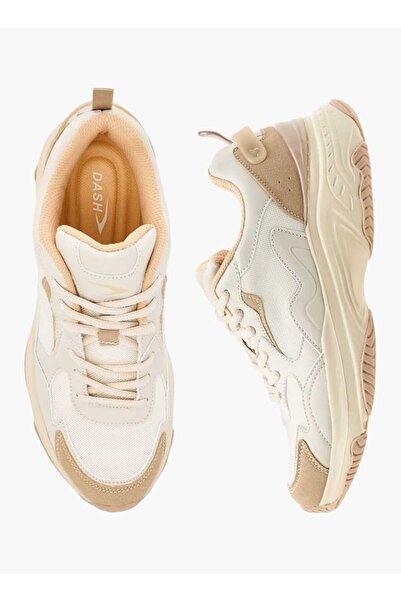 Dash Panelled Sports Shoes with Lace-Up Closure