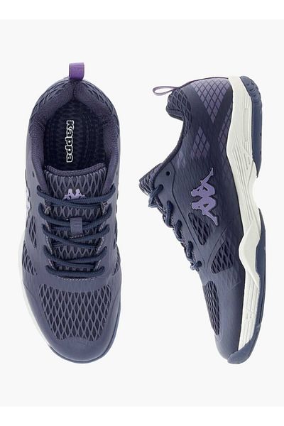 Kappa Women's Logo Print Sports Shoes with Lace-Up Closure