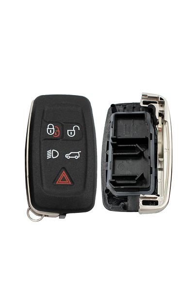 Choice For Land Rover Discovery 4 Sport Freelander Car Key Shell Smart Remote Fob Cover Case key 5 Butto...