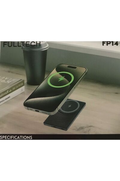 Fultech POWERBANK 5000 MAH  İNCE 20 W WİRELESS