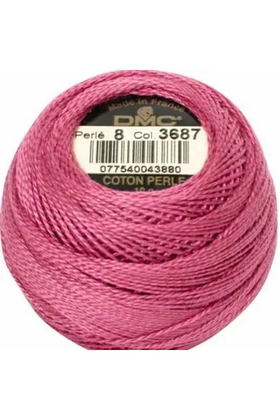 Dmc Koton Perle 3687 (No:8) - 2 Pieces