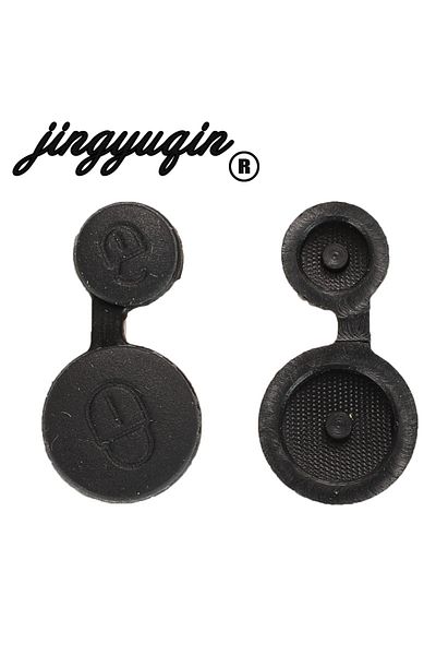 jingyuqin Rubber Buttons Car Key Cover Case For Peugeot 106 205 206 306 405 406 For Citroen Berli...