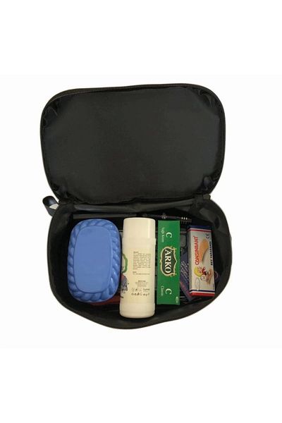 FLAŞ Military Material Black Military Shaving Bag Soldier Supplies