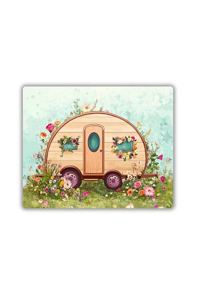 lili hediyelik Mouse Pad με σχέδιο Caravan 18x22 cm