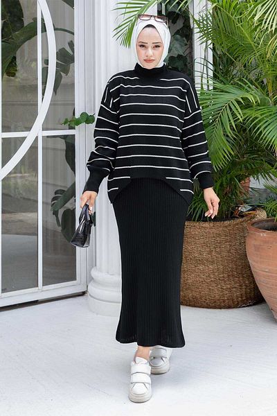 EBRUTESETTÜR Pinstripe Crop Suit