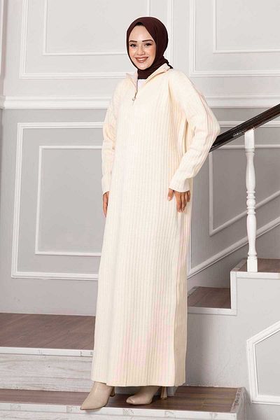 EBRUTESETTÜR Zippered Knitwear Dress