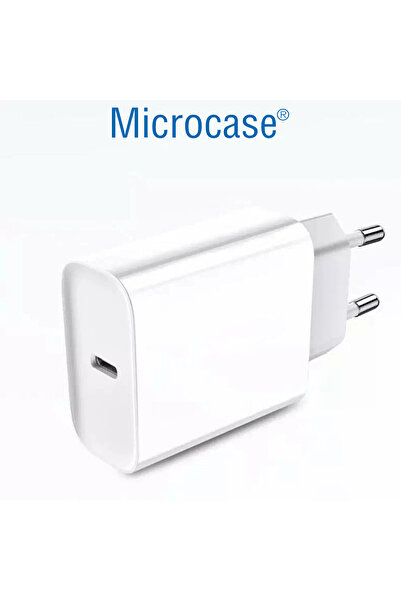 Microcase Tüm Cihazlar ile Uyumlu 20W PD Type-C Hızlı Şarj Adaptörü - AL4670