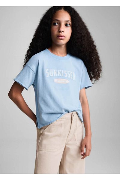 MANGO Kids Tricou cu imprimeu surf
