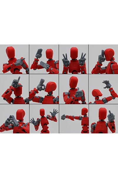 Suelo Butik 12 Çeşit Extra El Paketi Titan 13 Robot Dummy için El Paketi Aksiyon Figürü Oyuncak (Figür Yoktur)