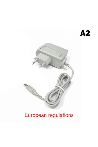 KOQZM A2 AC 100-240V Wall Charger Adapter Power Supply for Nintendo 3DSLL 3DS Lite NDSL