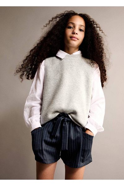 MANGO Kids Gray Children's Vest