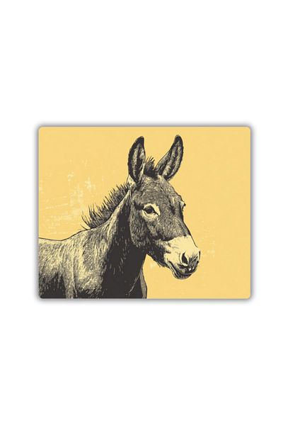 lili hediyelik Mouse Pad με θέμα το σχέδιο γαϊδούρας 18x22 cm