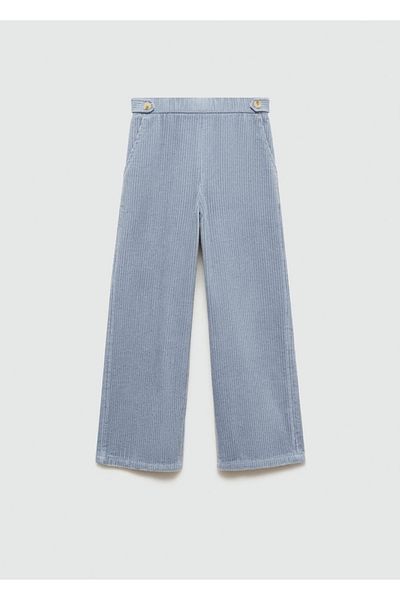 MANGO Kids Pantaloni culotte din velur