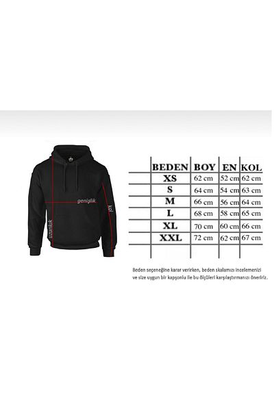 DEEPSENCE Μπλε φούτερ με κουκούλα Unisex Χειμερινό βαμβακερό 2 κλωστών