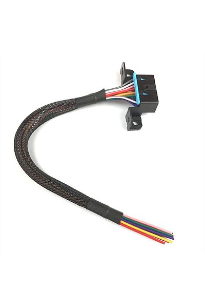 Choice Universal OBD2 16pin Female Connector to Open OBD Cable is just a connect cable which can convert...