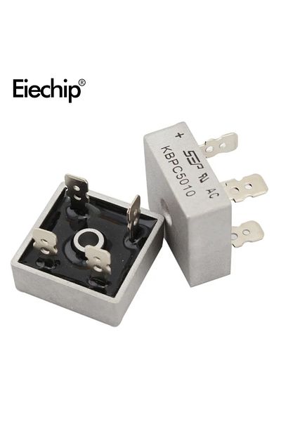 Choice 2PCS KBPC5010 Bridge Rectifier Diode 50A 1000V KBPC 5010 Power Rectifier Diode Electronica Compon...