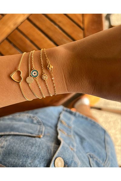 BUNNY Mini Cruncle Bracelet (Bombed Heart)